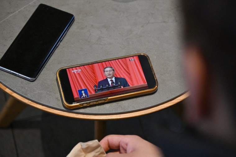 Photo: CHINA-POLITICS